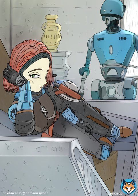 #イラスト #スターウォーズ  #illustration #StarWars #starwarsfanart  #Mandalorian   ボ=カターン・クライズ