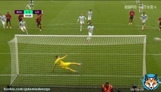 Salah missed from the spot. How do you score 7 vs United & can't score vs Bournemouth? Liverpool tales