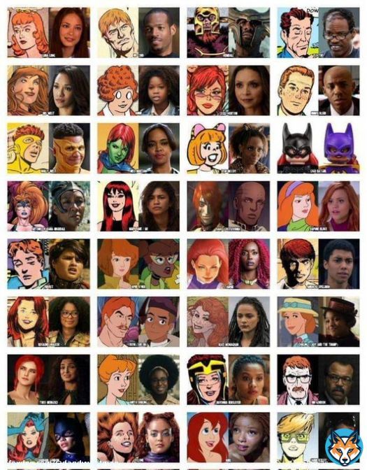 White erasure in fiction is conditioning for White erasure in reality (biological White erasure).  #antiwhite #antiwhitism #WhiteErasure #Westernkind #comics #comicbooks #comicbookcharacters  #fiction #fantasy #redhair #redheads