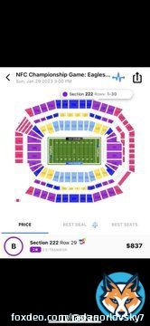 I gotta find my way to The Linc somehow for Sundays @Eagles vs @49ers game #NFCChampionship   According to&nbsp;@TickPick, this is the most expensive NFC Championship on record. The least expensive ticket is currently $836 - cheapest among all marketplaces.