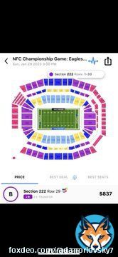 I gotta find my way to The Linc somehow for Sundays @Eagles vs @49ers game #NFCChampionship   According to&nbsp;@TickPick, this is the most expensive NFC Championship on record. The least expensive ticket is currently $836 - cheapest among all marketplaces.