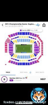 I gotta find my way to The Linc somehow for Sundays @Eagles vs @49ers game #NFCChampionship   According to&nbsp;@TickPick, this is the most expensive NFC Championship on record. The least expensive ticket is currently $836 - cheapest among all marketplaces.
