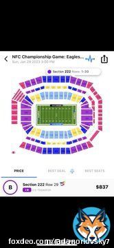 I gotta find my way to The Linc somehow for Sundays @Eagles vs @49ers game #NFCChampionship   According to&nbsp;@TickPick, this is the most expensive NFC Championship on record. The least expensive ticket is currently $836 - cheapest among all marketplaces.