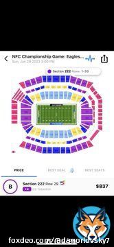 I gotta find my way to The Linc somehow for Sundays @Eagles vs @49ers game #NFCChampionship   According to&nbsp;@TickPick, this is the most expensive NFC Championship on record. The least expensive ticket is currently $836 - cheapest among all marketplaces.