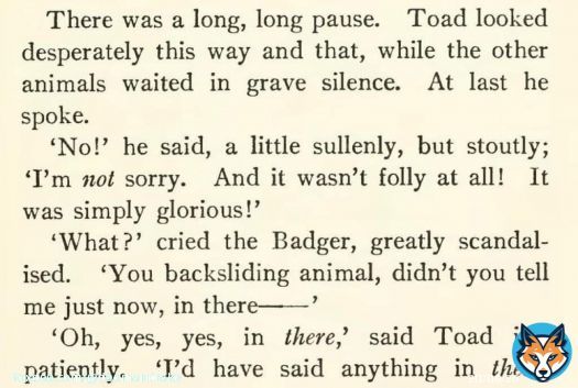 Boris Johnson IS Toad of Toad Hall. &ldquo;I&rsquo;m not sorry.  And it wasn&rsquo;t folly at all. It was simply glorious&rdquo; #BorisTheLiar #Partygate #Deathgate #Toryleadership