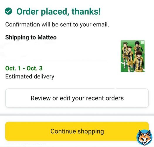 I pre-ordered the #AoAshi Blu-ray vol. 1!   Luckily it is region-free and I avoid fuss, so as soon as it arrives I have to see any corrections made with respect to the TV version, if there were any.  #アオアシ