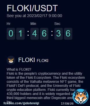 are you all ready for this?  $FLOKI trading will start soon on #KUCOIN!!! LFG   #floki #memecoin #defi #metaverse #dao #crypto #blockchain #fridaymorning #altcoins #bitcoin $btc