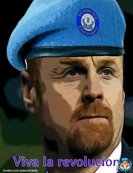Tomorrow will not be for the faint hearted.....  Goodison Park can be an unforgiving arena. It can also be a bear pit for visiting fans.  A peaceful protest and a riotous atmosphere. Let's show Sean Dyche that we can do both #UTFT