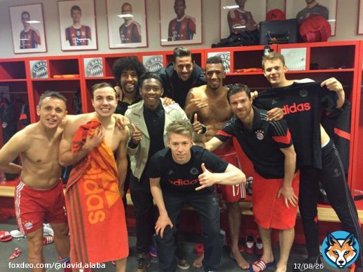I love you guys! Congratulations! Happy Birthday @mitch23elijah. God bless you! #MiaSanMia #FCBFCP #da27