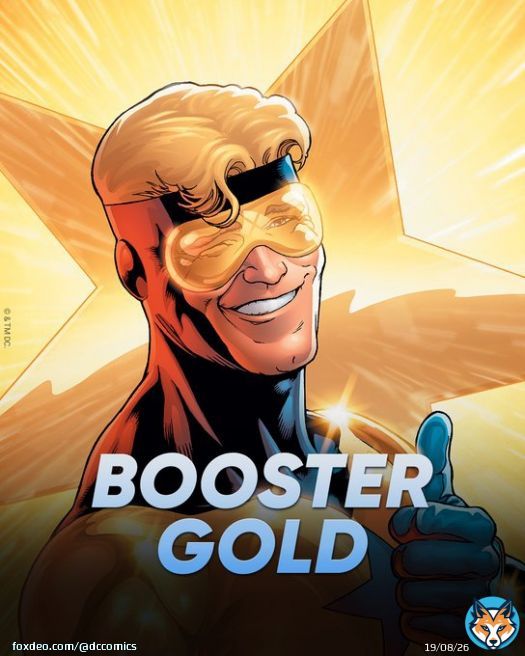 BOOSTER GOLD &mdash; In this live-action series, Booster Gold uses basic technology from the future to pretend to be a superhero in the present day. #DCStudios   Get to know Booster Gold:
