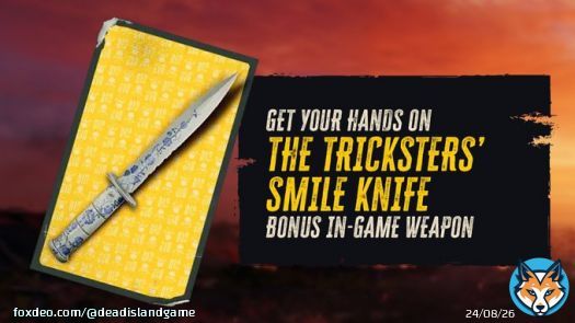 You can't slay without the right tools.  Get a free Trickster's Smile Knife for Dead Island 2 when you sign up to our newsletter:   #DeadIsland #SeeYouInHELLA