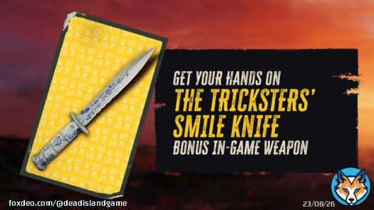 You can't slay without the right tools.  Get a free Trickster's Smile Knife for Dead Island 2 when you sign up to our newsletter:   #DeadIsland #SeeYouInHELLA