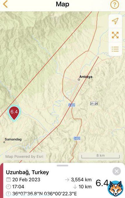 The aftershocks were bad when we were there; another earthquake in Hatay Province is disastrous for T&uuml;rkiye & Syria. Stand strong. I wish I was there with you #TurkeyAndSyriaEarthquake #TurkeyEarthquake #hatay #antakya #UKISAR #DEC @decappea