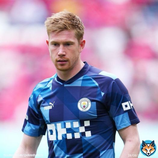 BREAKING:   Kevin De Bruyne will start against Inter in the champions league final  (@DeedyMCFC)