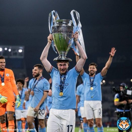Kevin De Bruyne is just  1 UEFA S&uacute;per Cup 1 Club World Cup   Away from completing club football