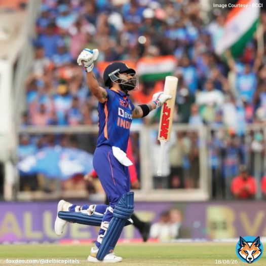 Hitting s at will, just a day in the life of the KING   No.  in ODIs   #INDvSL
