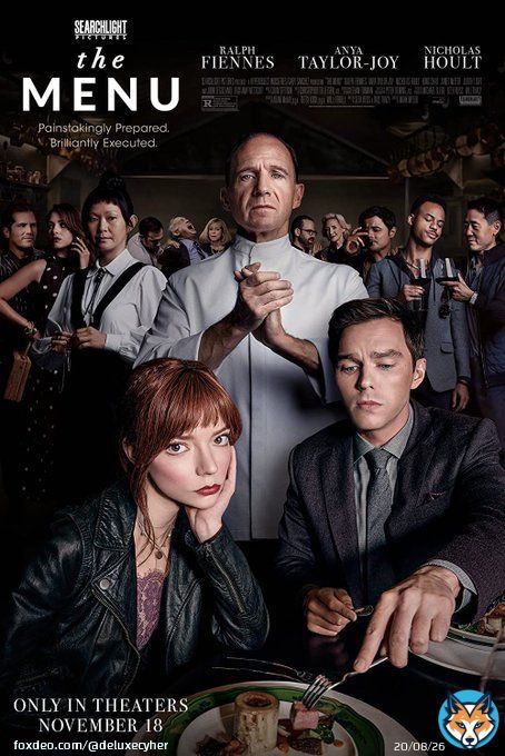 #TheMenuFilm surprised me. It keeps you on the edge of your seat. It&rsquo;s a wild ride,the horror, dark comedy & the movie twists are good.The cast & performances are great, the overall message of the movie is unique in its own way.#TheMenuis a chef kiss of a movie