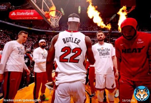 The last 3 Playoff games I&rsquo;ve been to  Jimmy Butler had  45 35 56  I&rsquo;m going to tonight&rsquo;s game