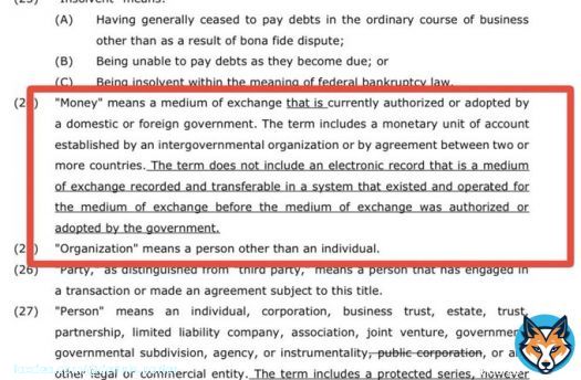 BREAKING: The state of South Dakota is attempting to pass a bill that would exclude #Bitcoin&nbsp;from the definition of &ldquo;Money&rdquo; while giving a safe path for CBDCs.