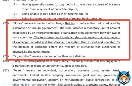 BREAKING: The state of South Dakota is attempting to pass a bill that would exclude #Bitcoin&nbsp;from the definition of &ldquo;Money&rdquo; while giving a safe path for CBDCs.