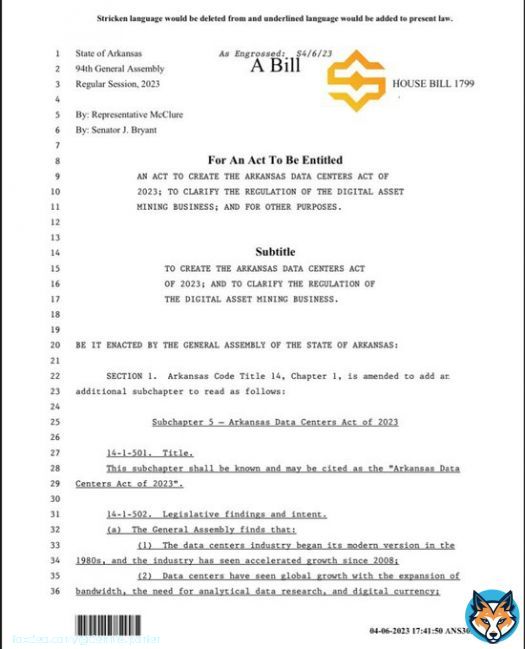 The team at @SatoshiActFund has now passed the &lsquo;Right to Mine&rsquo; #Bitcoin bill in the House & Senate in two states.   Both bills now sit on the Governor&rsquo;s desk in those states. We look forward to participating in the signing ceremonies.