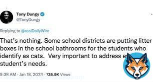 So, @TonyDungy deleted this transphobic tweet, but an on-air apology is one small step he should take to repair the damage done to #LGBTQ fox who have to endure this level of QAnon level quackery and lies. #SupportTransLives