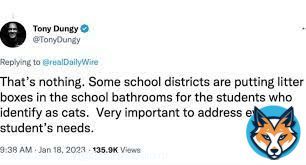 So, @TonyDungy deleted this transphobic tweet, but an on-air apology is one small step he should take to repair the damage done to #LGBTQ fox who have to endure this level of QAnon level quackery and lies. #SupportTransLives