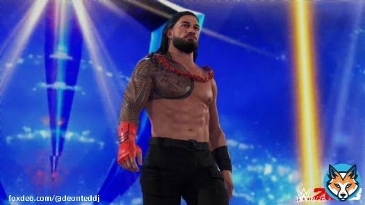 New screenshot of The Tribal Chief, Roman Reigns in WWE 2K23!   ACKNOWLEDGE HIM.