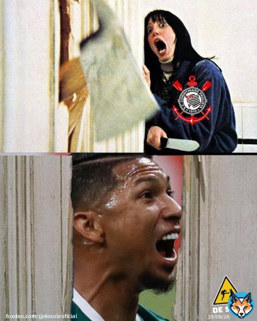 O Rony deixou uma galera com medo na Neo Qu&iacute;mica Arena hoje...