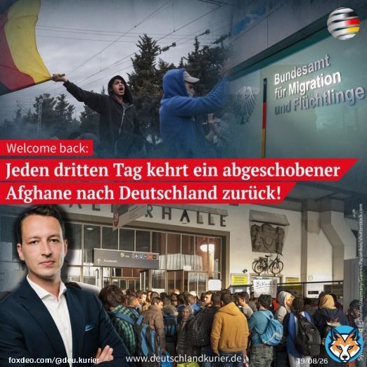 367 abgeschobene Afghanen sind seit 2020 wieder nach Deutschland eingereist, darunter d&uuml;rften sich mit hoher #Wahrscheinlichkeit auch rechtskr&auml;ftig verurteilte #Vergewaltiger und #Gewaltt&auml;ter befinden: