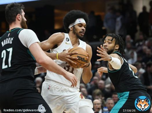 Jarrett Allen just scored 14 of the Cavs first 27 points.