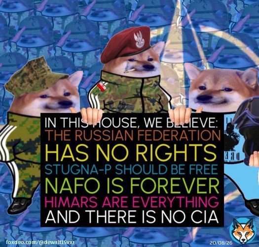 Hello from NAFO. My friends will be along soon.