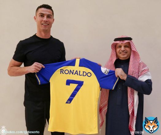 Cristiano Ronaldo joins Saudi Arabian team Al Nassr until 2025 for &euro;200m per year  This is the highest salary in football history