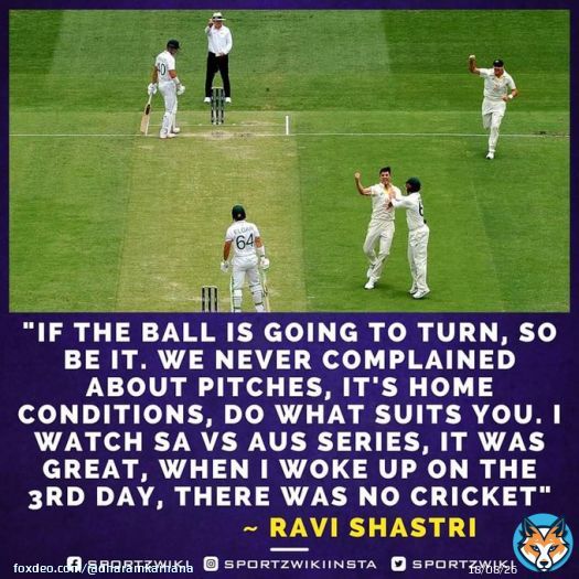 #ravishastri goes plain simple n deadly as usual  #ravi #bgt #BorderGavaskarTrophy #BGT2023 #AUSvIND #INDvsAUS #nagpurtest
