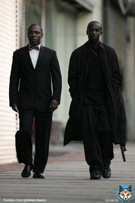when ur both into menswear but riding different waves