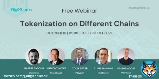 WEBINAR: Tokenization on Different Chains  As the blockchain ecosystem grows, businesses looking to tokenize assets face an increasing number of choices in terms of blockchain networks. Each network offers distinct advantages and challenges, making iit crucial to understandShow more