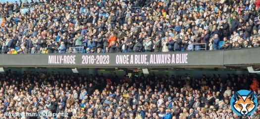 What a lovely gesture  @ManCity  #ManchesterCity #ManCity #millyrose #mcfc #onceablue