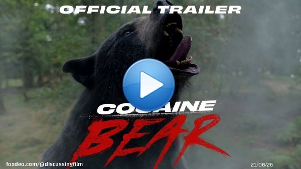 The first trailer for &lsquo;COCAINE BEAR&rsquo; has been released.  The film releases on February 24 in theaters.