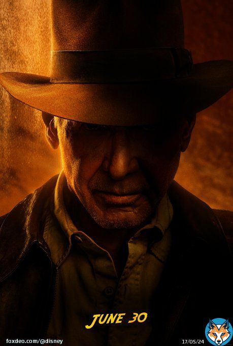 #IndianaJones and the Dial of Destiny, in theaters June 30, 2023.