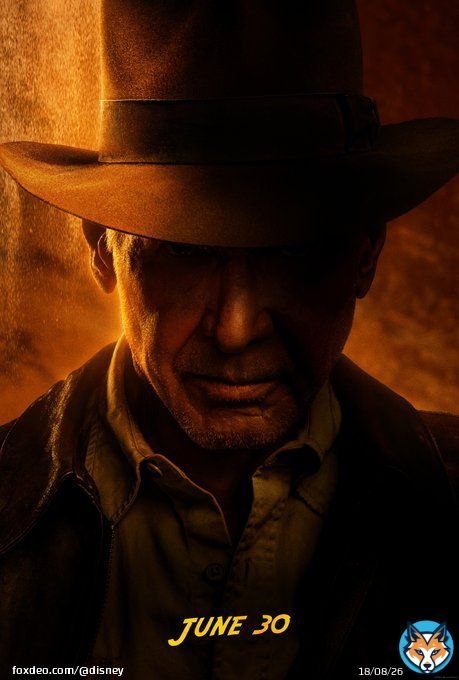 #IndianaJones and the Dial of Destiny, in theaters June 30, 2023.