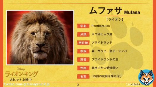 ＜#超実写ライオンキング 図鑑＞  File2：ムファサ  プライドランドの偉大な王で、#シンバ の父親でもある #ムファサ を大研究  ＜ライオン・キングマスター＞を目指せ  『#ライオンキング』大ヒット上映中