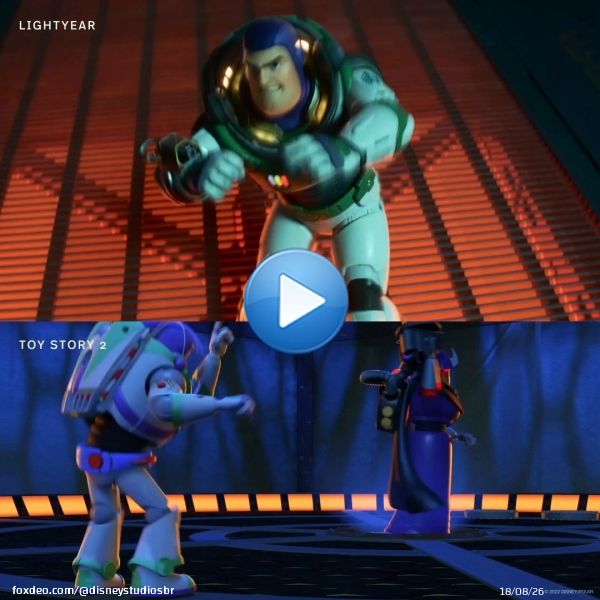 O her&oacute;i que inspirou o brinquedo. Apenas.  \ud83d\ude0e \ud83d\udcab  #Lightyear , da Disney e Pixar, 16 de junho exclusivo nos cinemas.