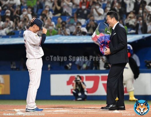 このふたりは間違いなく私の人生の中で最強のバッテリーだと思います  現役引退  嶋さんお疲れ様でしたm(_ _)m #嶋基宏 #東京ヤクルトスワローズ  #楽天イーグルス  #田中将大