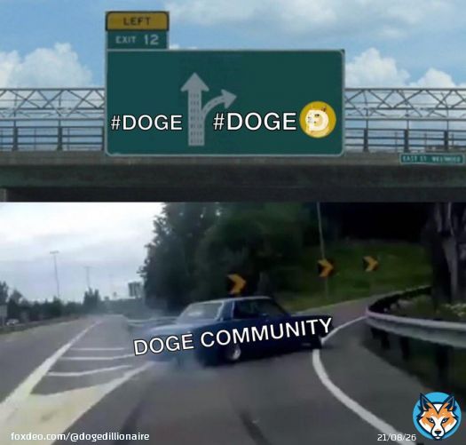 Turn right!!!! @elonmusk   Hashflag for #doge #dogecoin