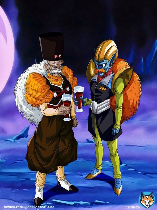 PHY Dr. Myuu & Dr. Gero SSR Art in HD (detailed upscale) (no card effects) (custom background) #DOKKANBATTLE  #ドッカンバトル  #DokkanBattle  #DragonBall  #ドラゴンボール