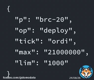 An experiment into 'brc-20's' and fungibility on bitcoin with ordinals 1/x
