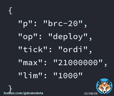 An experiment into 'brc-20's' and fungibility on bitcoin with ordinals 1/x
