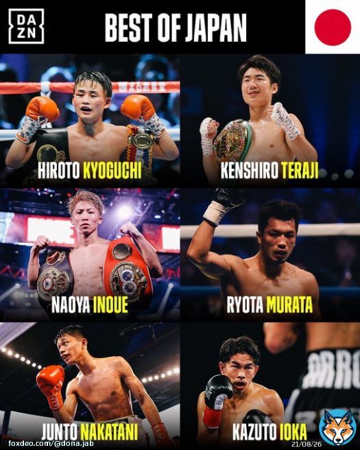 今日で現役ボクシングチャンピオンは井上尚弥、井岡一翔、拳四朗、谷口将隆の4人  ちょっと前までは6、7人ぐらいいた  日本人同士の統一戦は盛り上がる反面チャンピオンが一人減るのは心苦しいとこがある