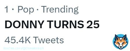Road to 50K Tweets!  Let's keep on tweeting for our birthday boy.  DONNY TURNS 25  #TwentyFiveWonDONNYfulYears #DonnyPangilinan