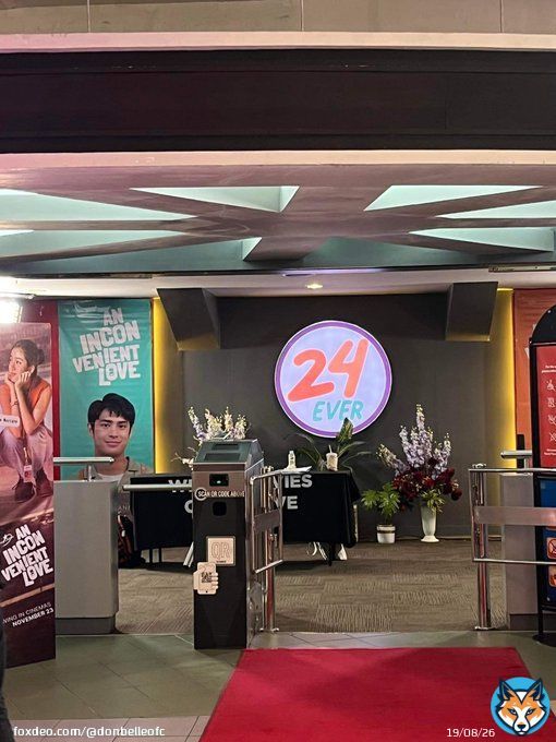 Seems like everything's getting ready for tonight's red carpet premiere!   DONBELLE Premieres24EVER  #DonnyPangilinanIsMANNY #BelleMarianoIsAYEF #DonBelle | #AnInconvenientLove